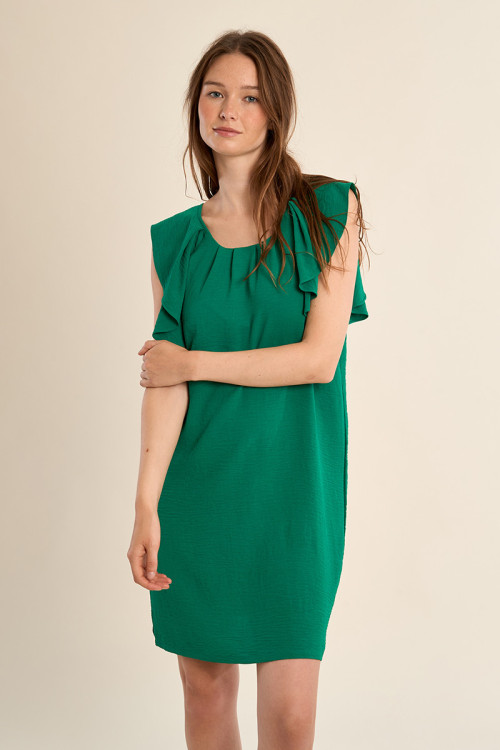 Robe courte, droite