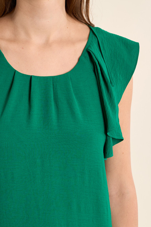 Robe courte, droite