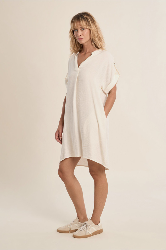 Short dress, shirt