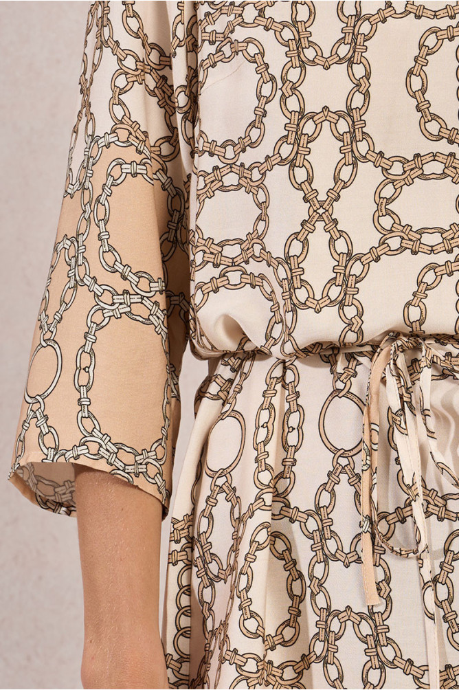 Short dress, printed