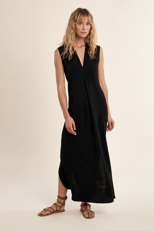 Long A-line dress