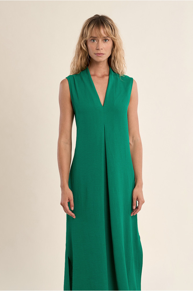 Long A-line dress