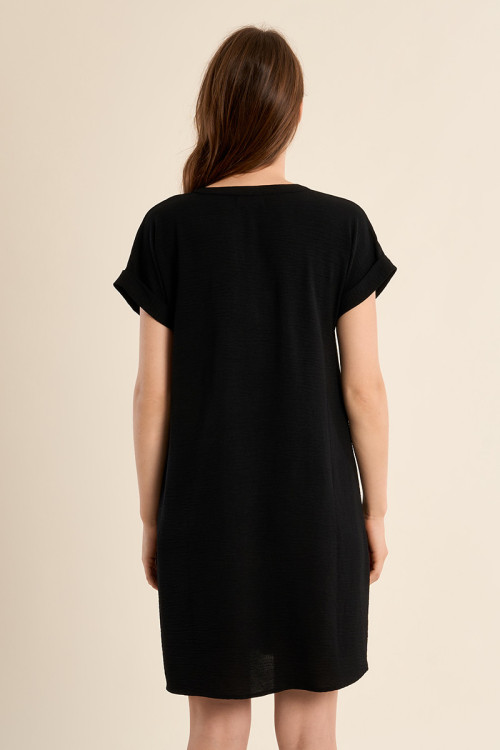 Short, straight dress