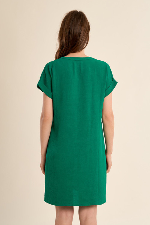Robe courte et droite