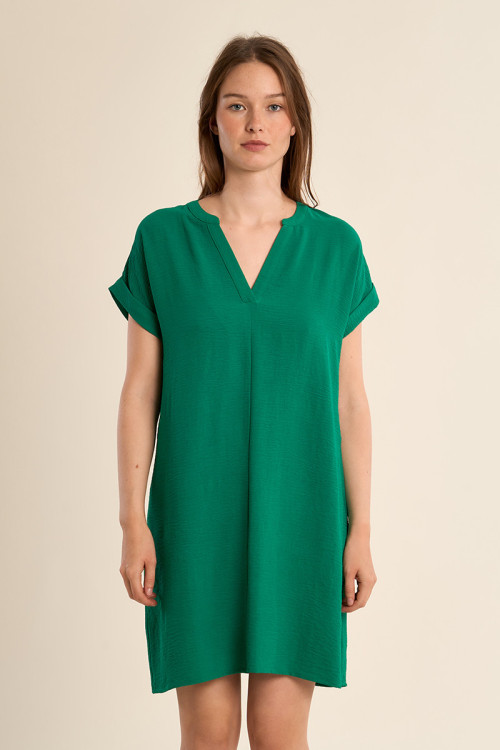Short, straight dress