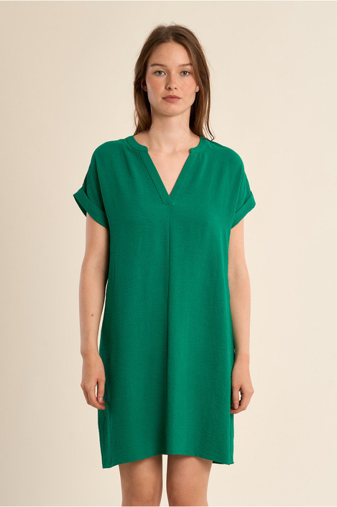 Short, straight dress