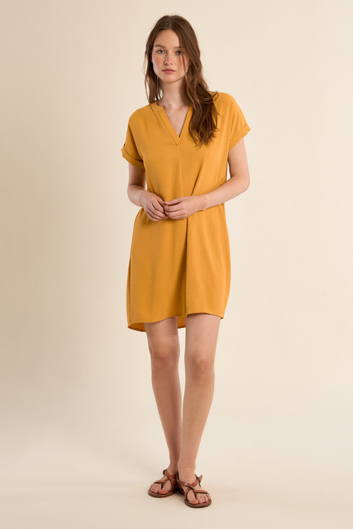 Short, straight dress