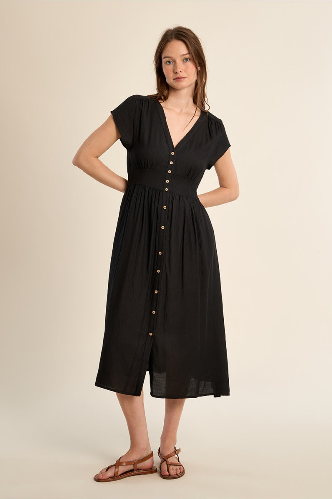 Midi dress, fitted