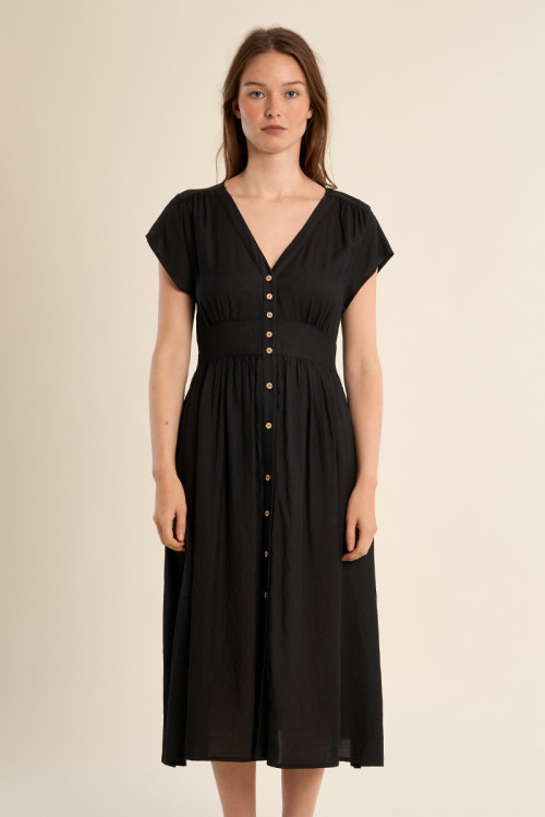 Midi dress, fitted