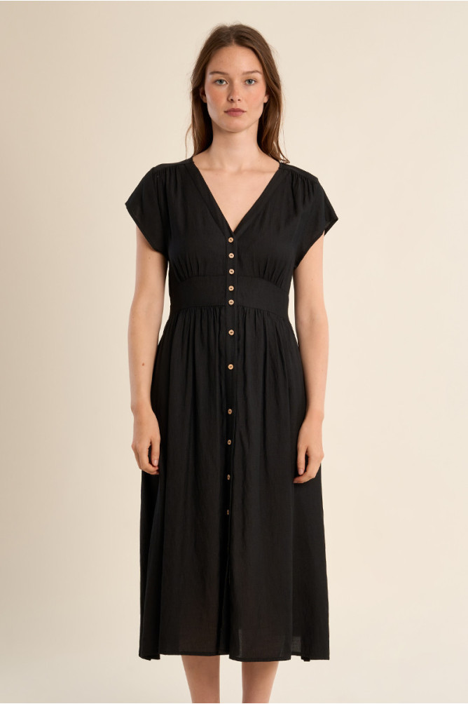 Midi dress, fitted