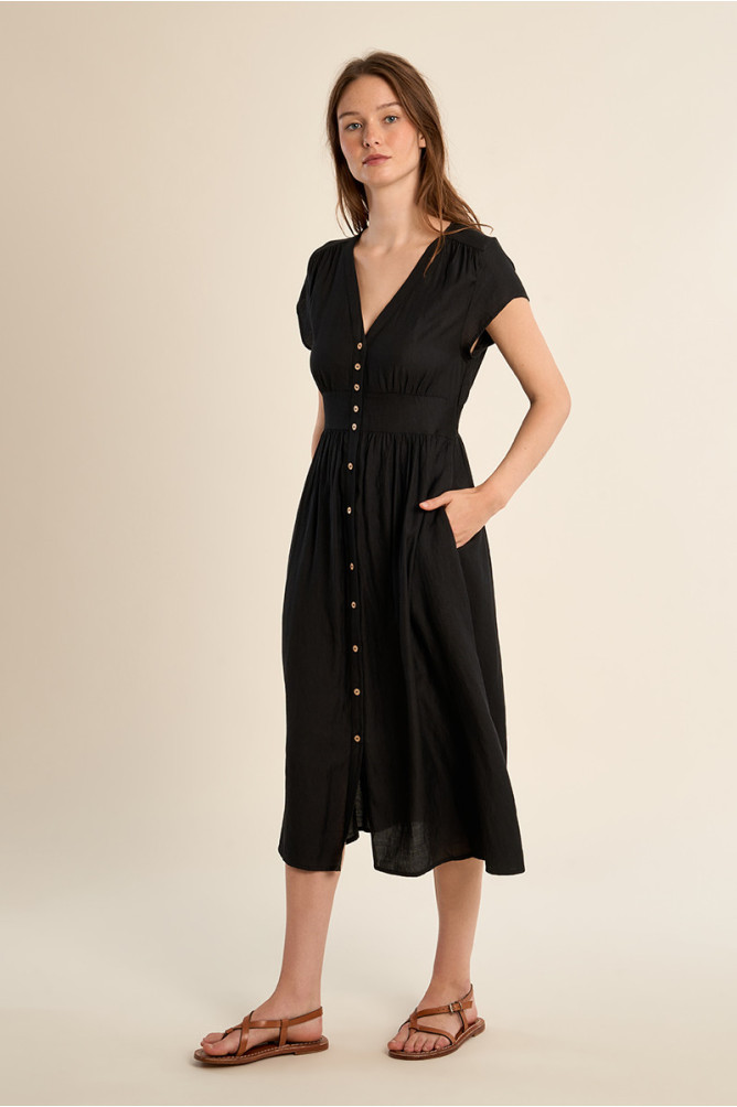 Midi dress, fitted