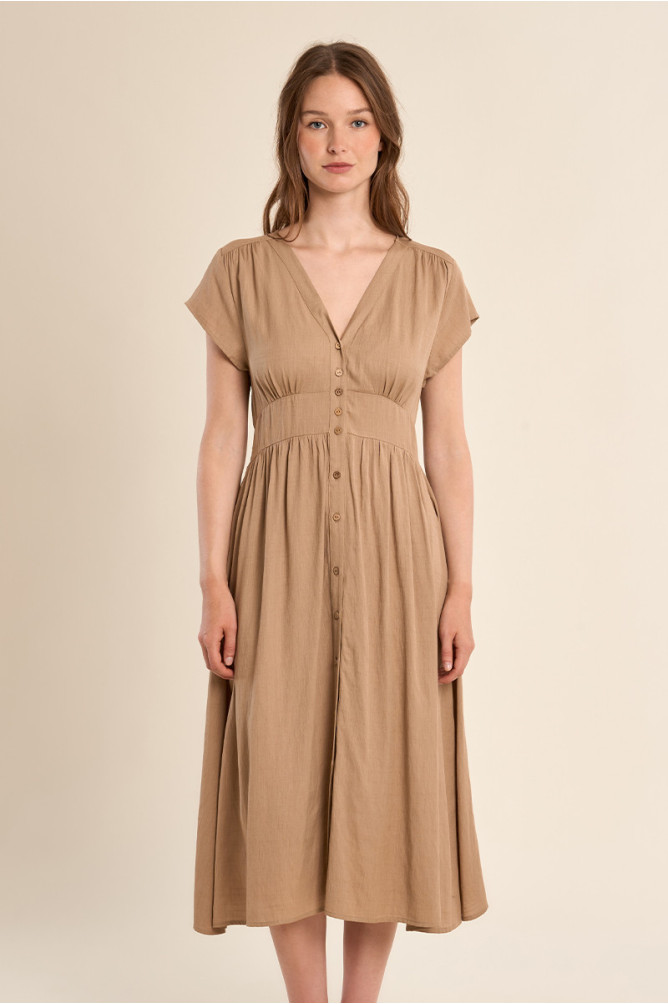Midi dress, fitted