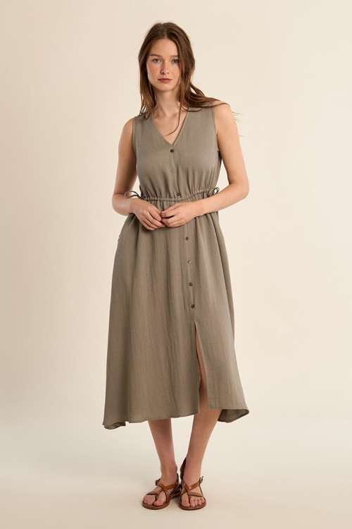 Robe longue, décontractée