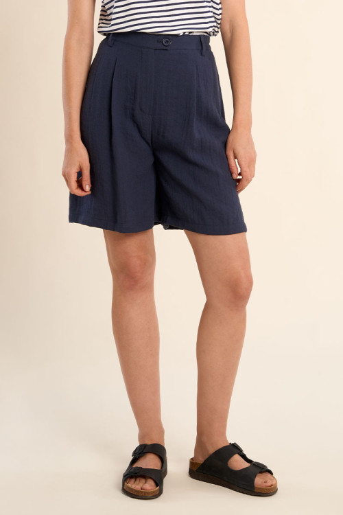 Short de blazer taille haute