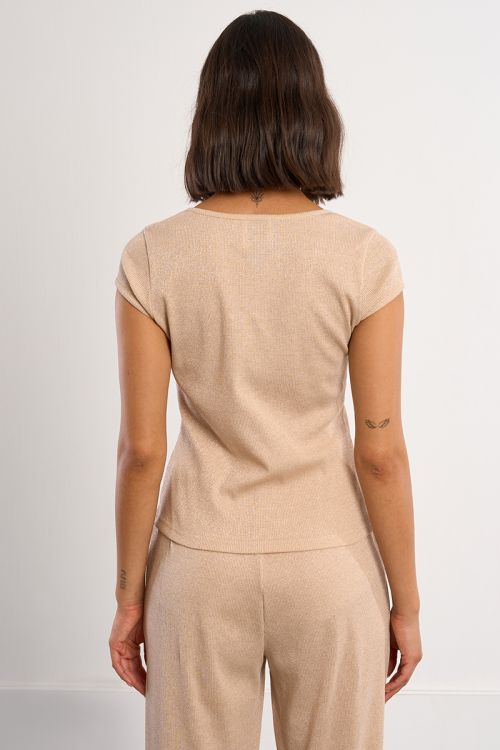 Top jogger irisé