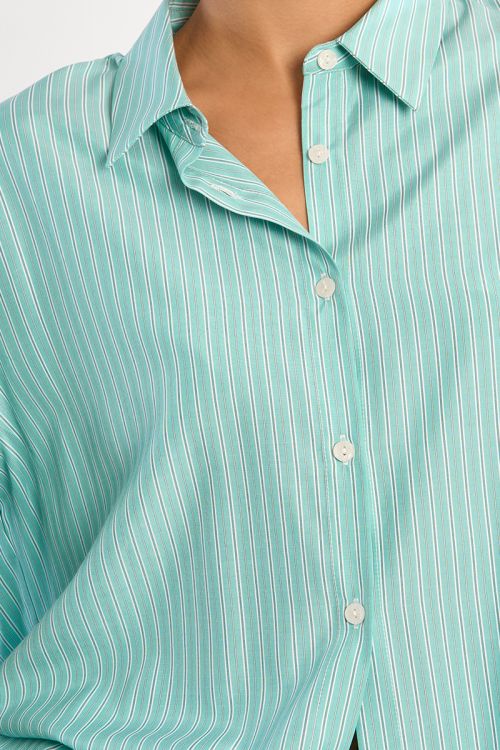 Chemise oversize rayée