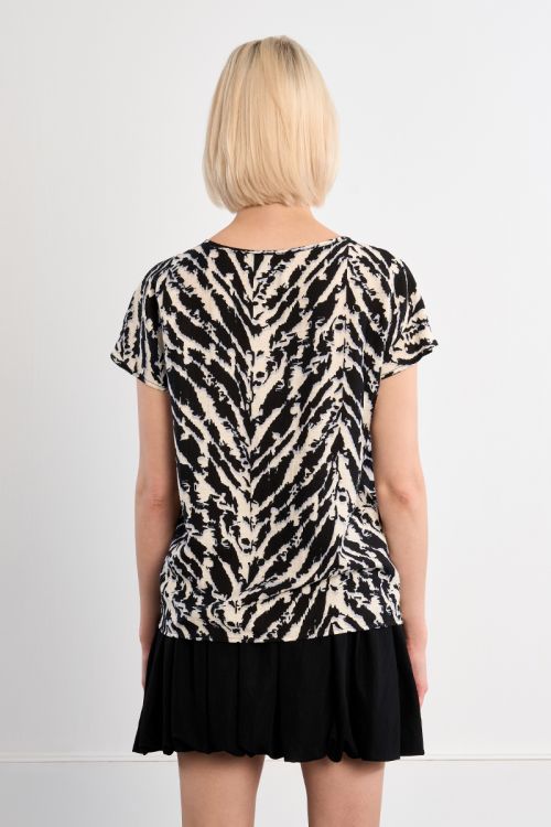 St. Barts print top