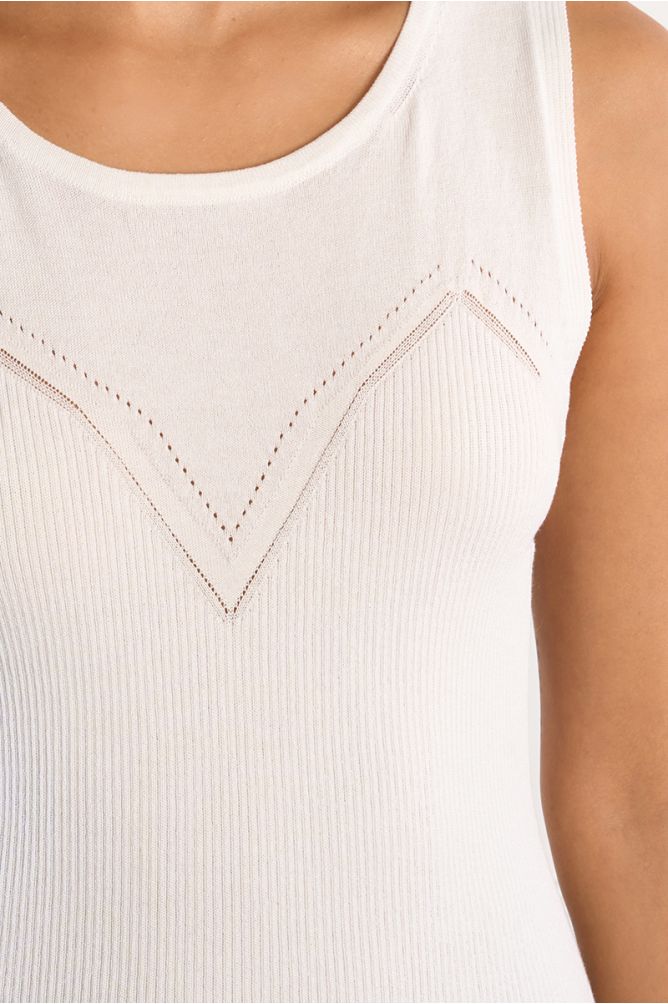 Knitted tank top