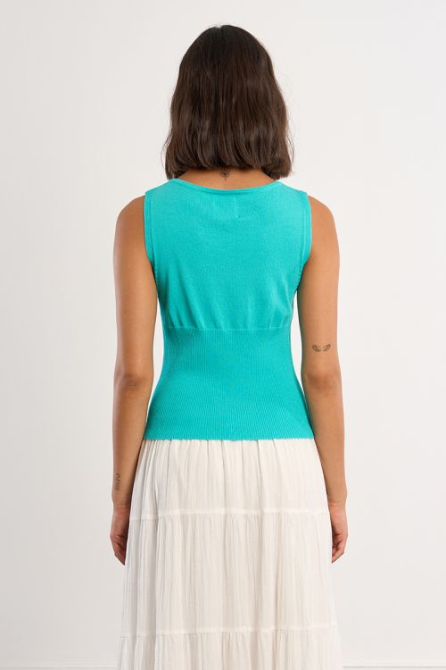 Knitted tank top