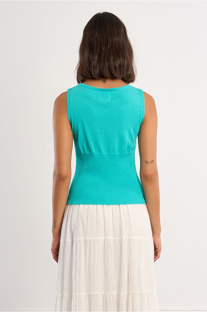 Knitted tank top