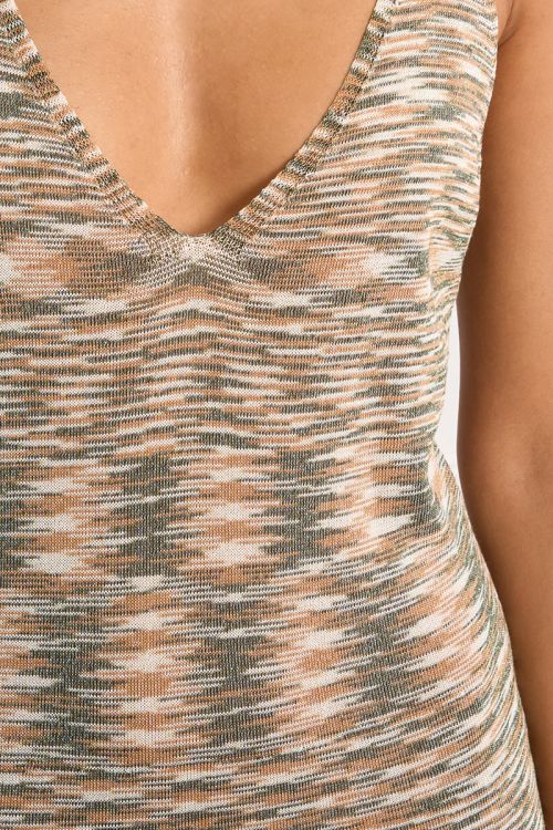 Robe maxi en maille