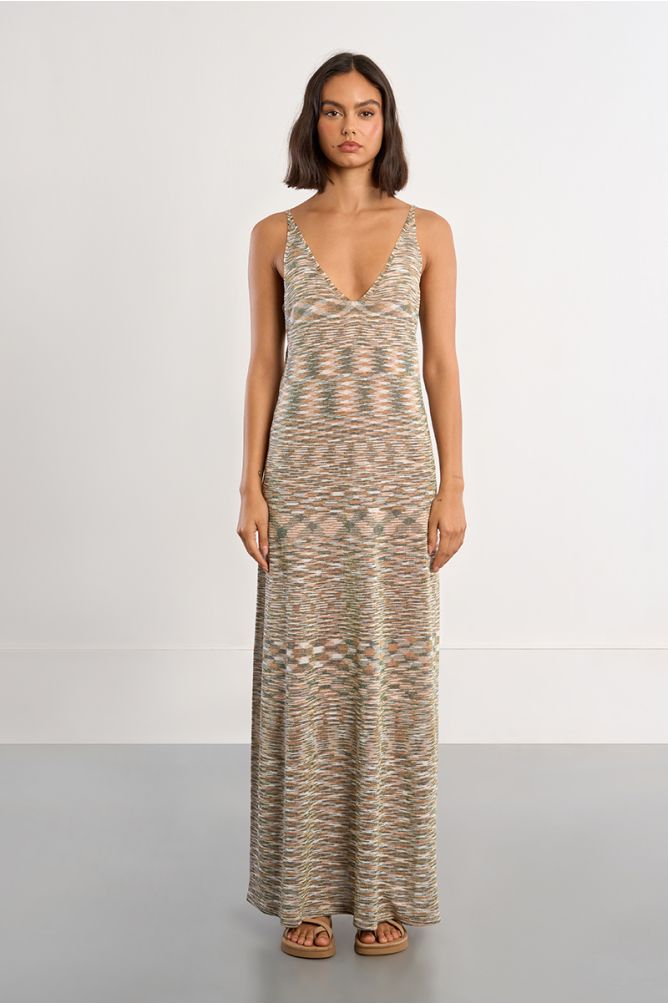 Knitted maxi dress