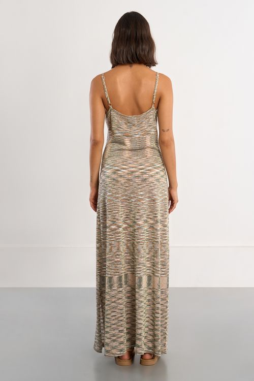 Robe maxi en maille