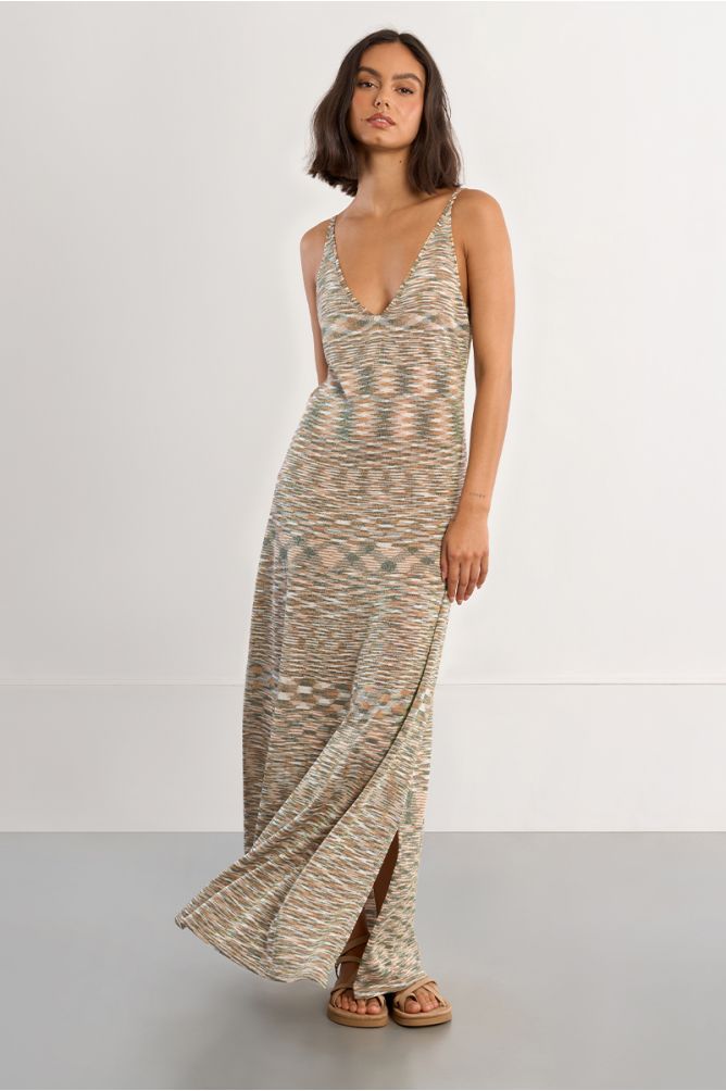 Knitted maxi dress