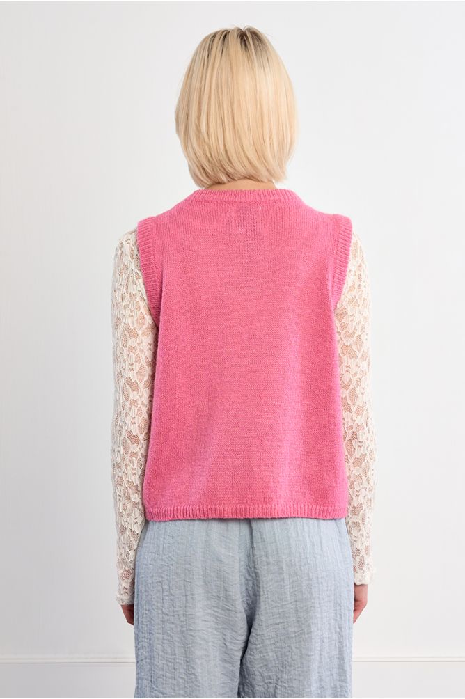 Sleeveless bolero