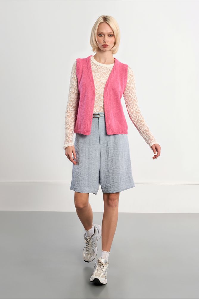 Sleeveless bolero