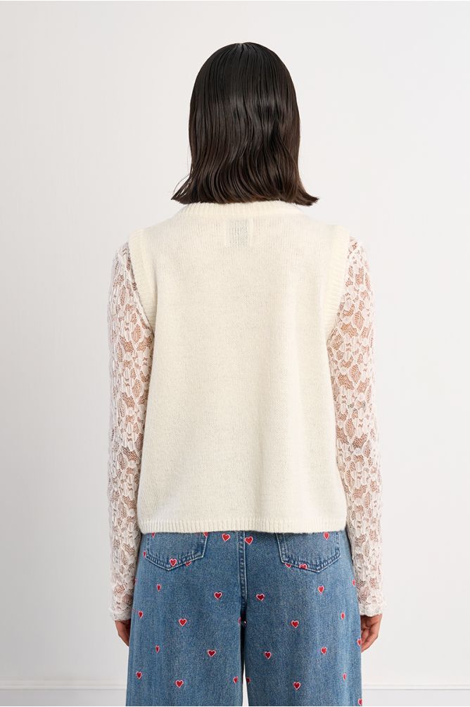 Sleeveless bolero