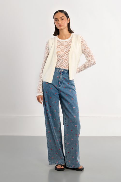 Sleeveless bolero