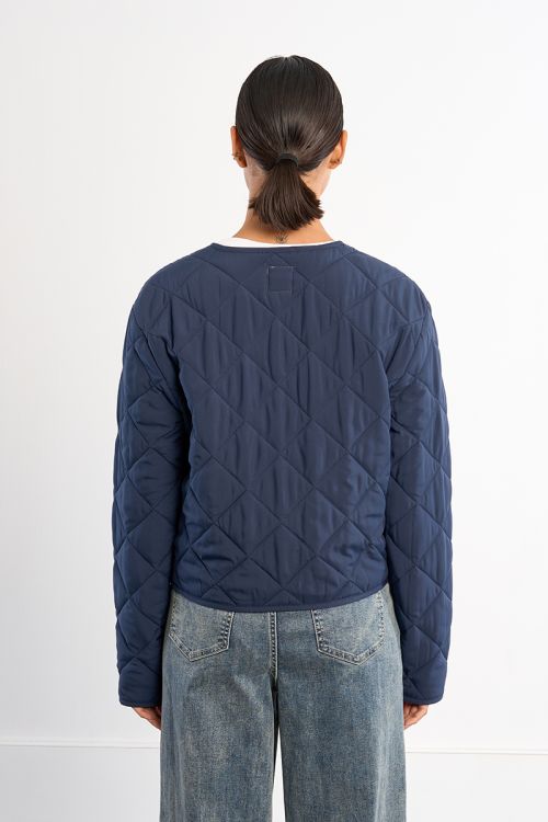 Chaqueta de mujer de manga larga, acolchada.