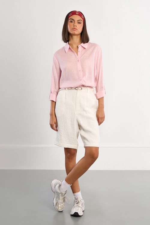 Lightweight straight shirt