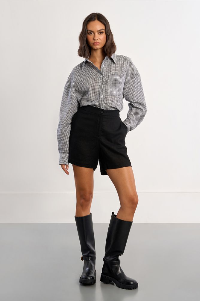 Short en lin