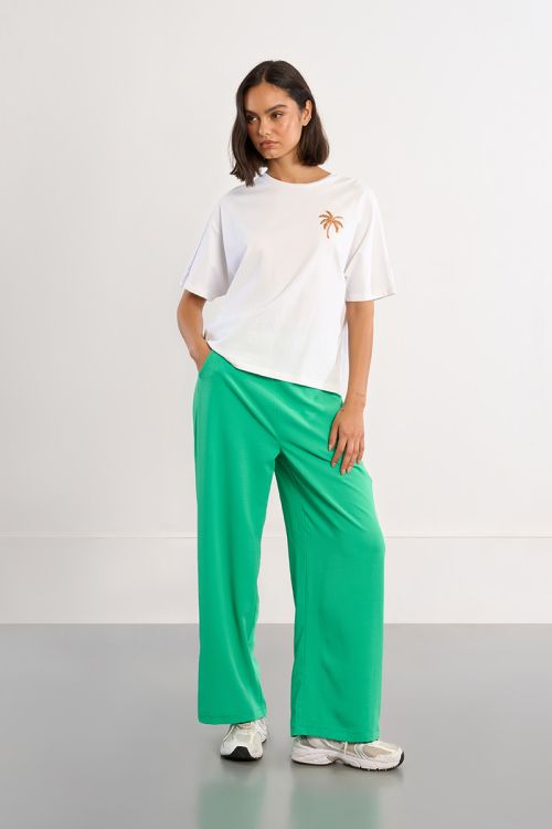 T-shirt oversize palmier