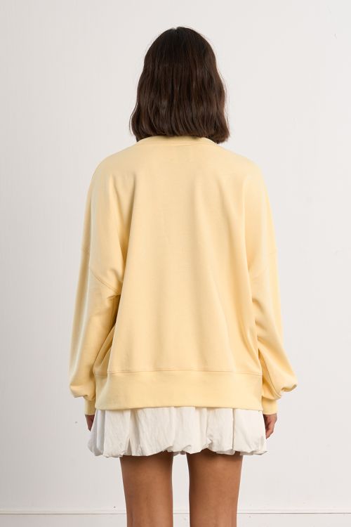 Sudadera de mujer de manga larga, con estampado.