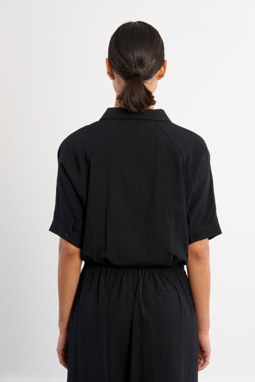 Knotted blouse