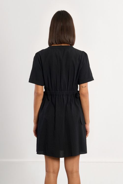Robe mini à cordons