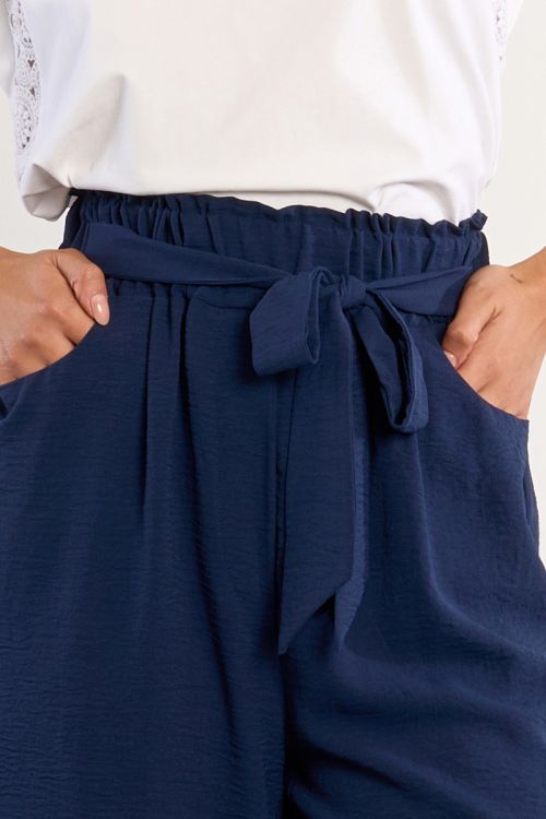 Paperbag waist trousers