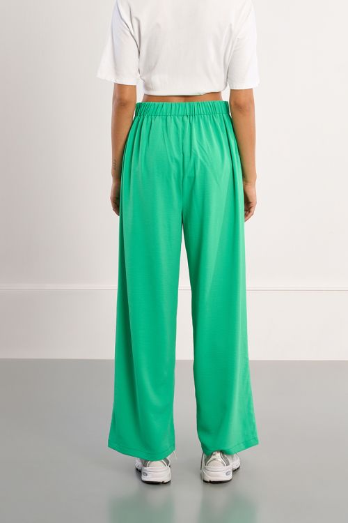 Pantalon basique, taille haute