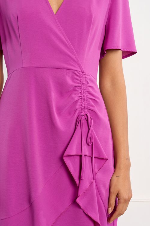 Robe mini asymétrique