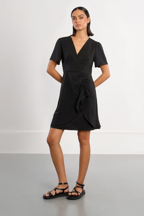Robe mini asymétrique