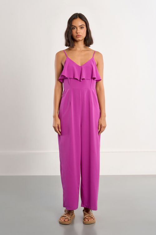 Ruffled jumpsuit