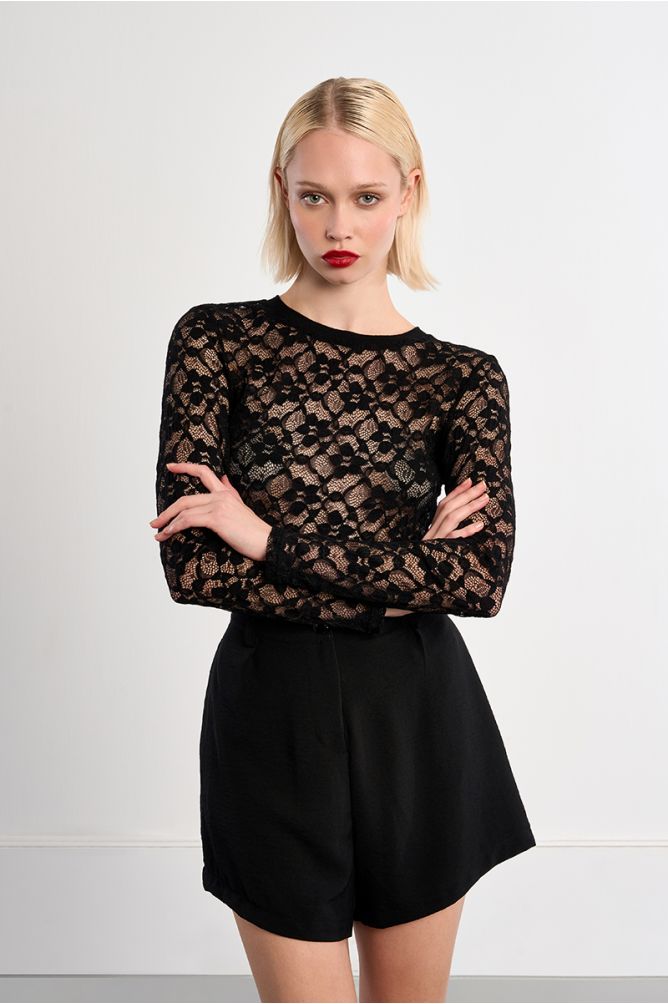 Lace undershirt