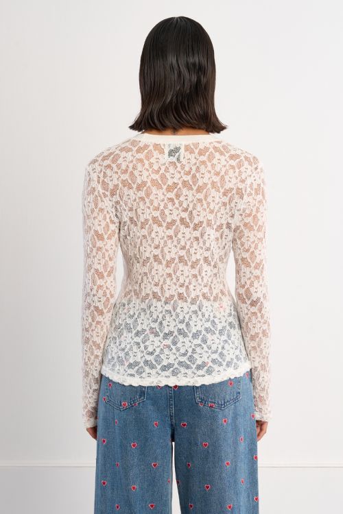 Sous-pull en dentelle
