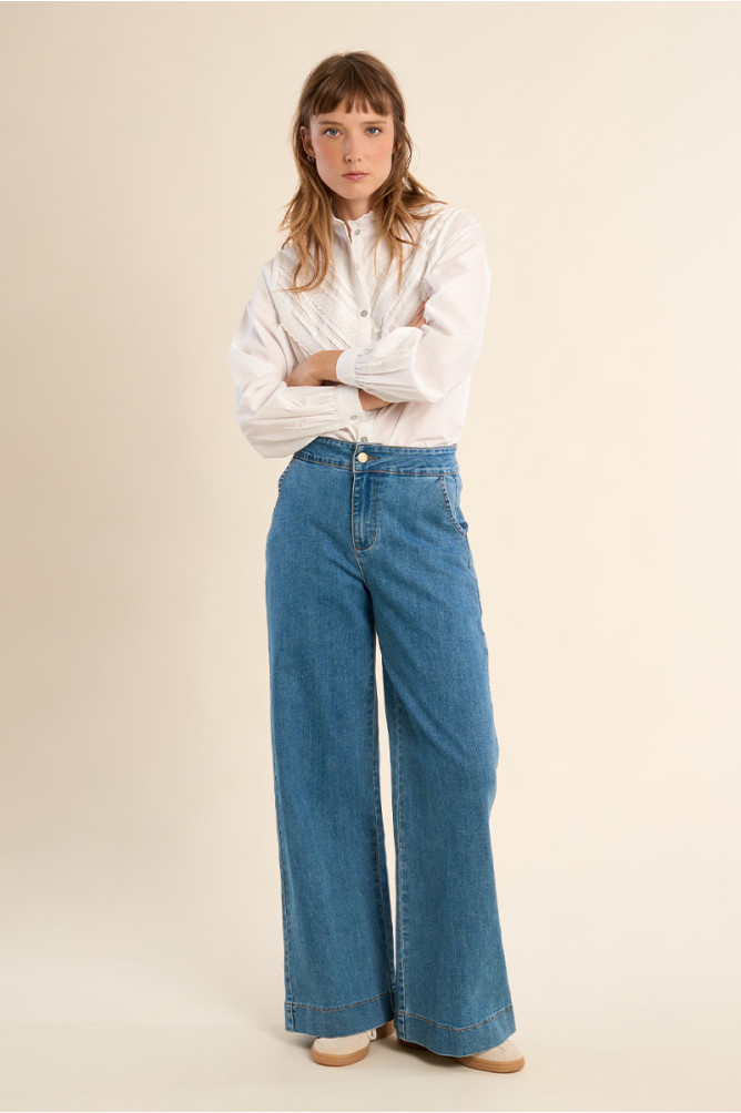 Wide jeans