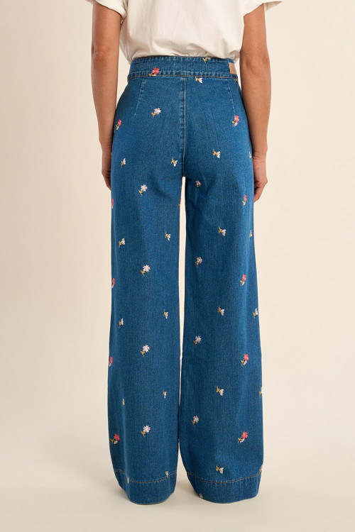 Jean large fantaisie