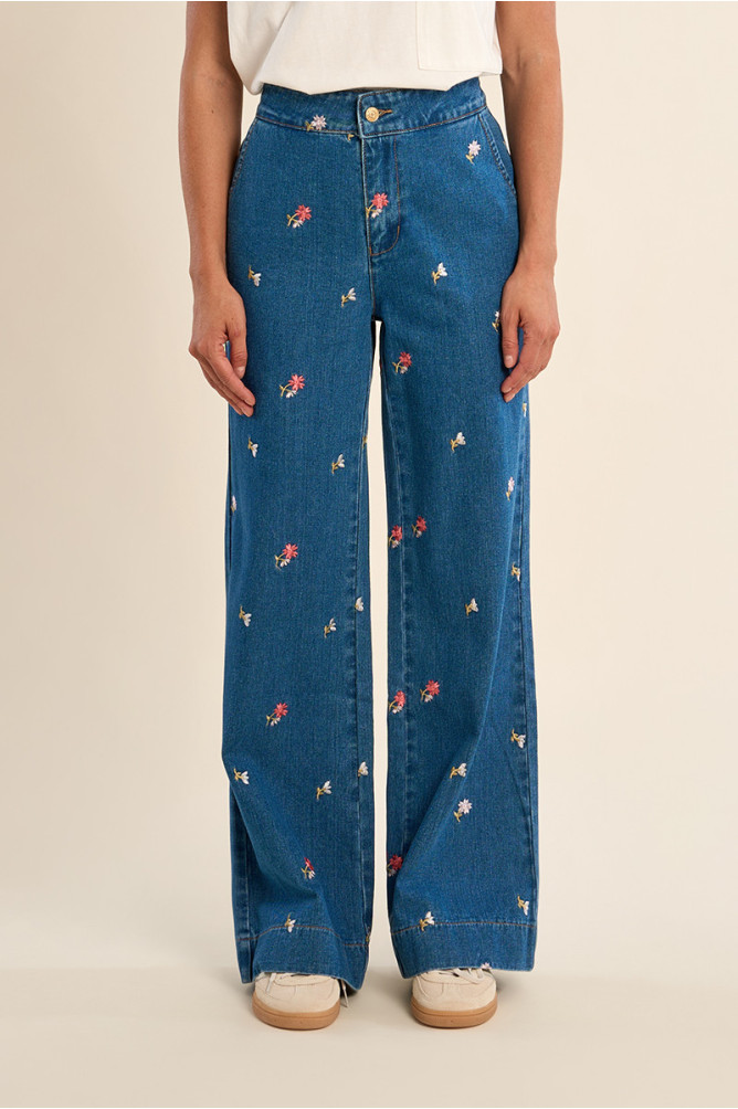 Jean large fantaisie