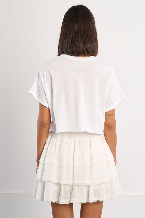 T-shirt crop, Fraises